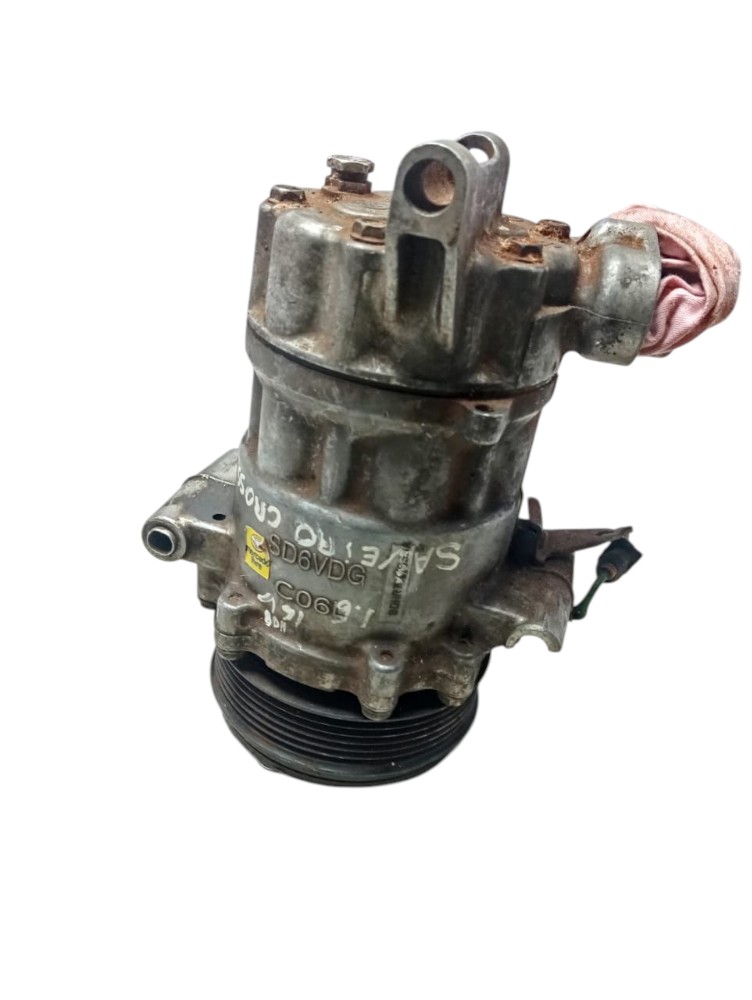 Compressor Ar Condicionado Volkswagen Saveiro Cross Avaria