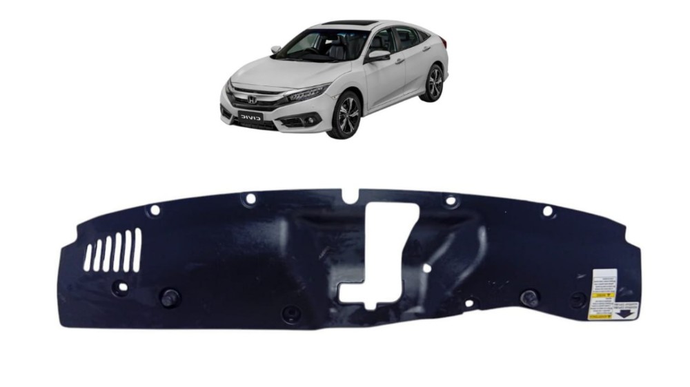 Acabamento Painel Central Honda Civic Touring 2017