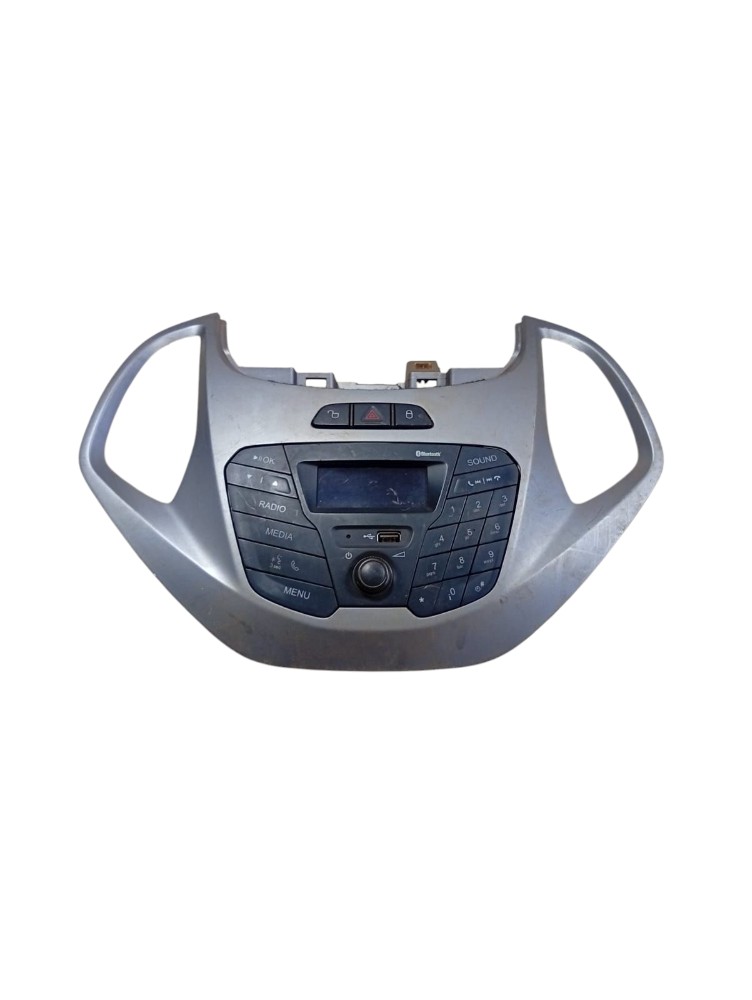 Moldura Painel Central Rádio Ford Ka 2014 2018 Detalhes
