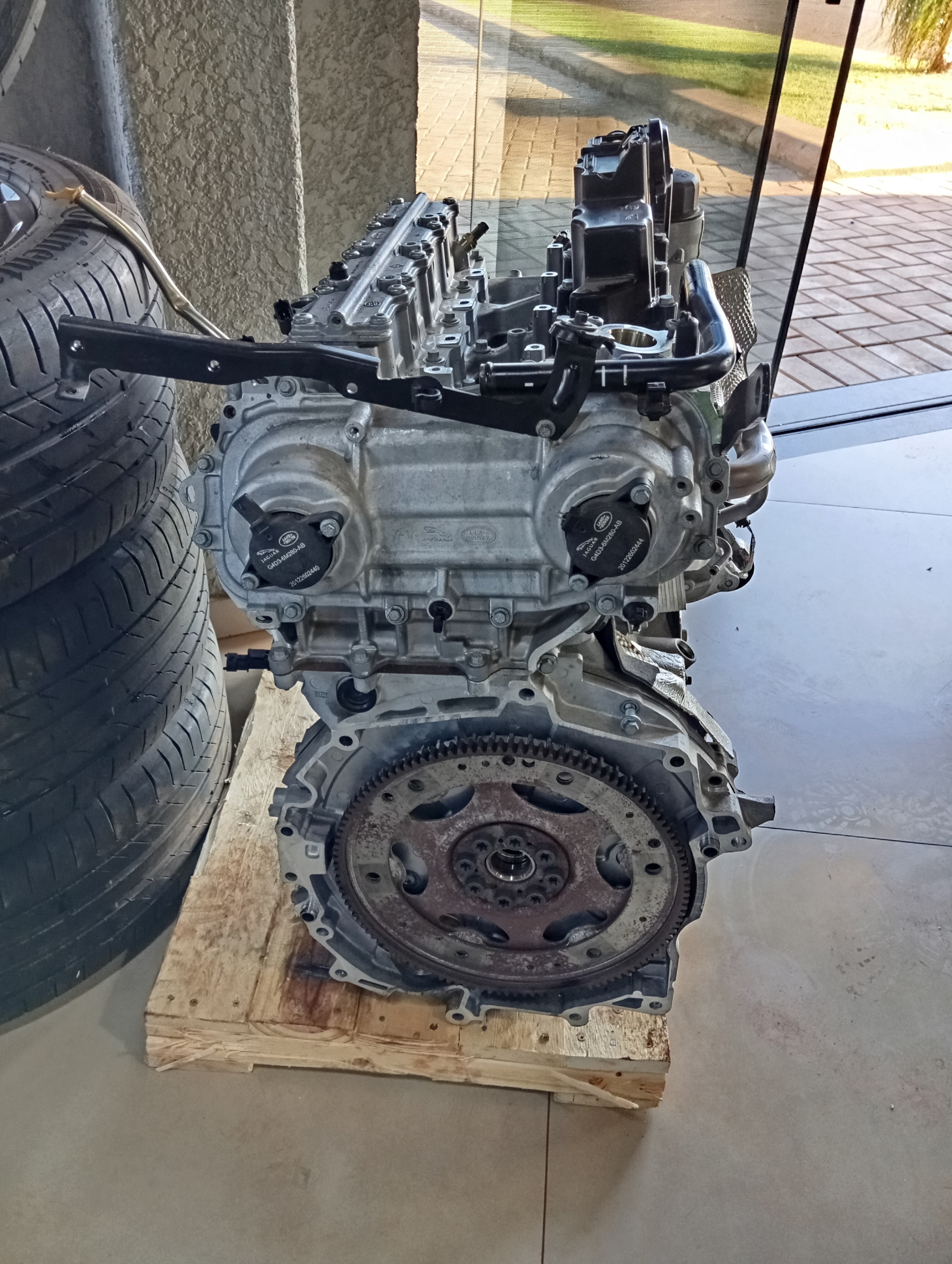 Motor Range Rover Evoque P250ff 2.0 250cv Flex 2021 3