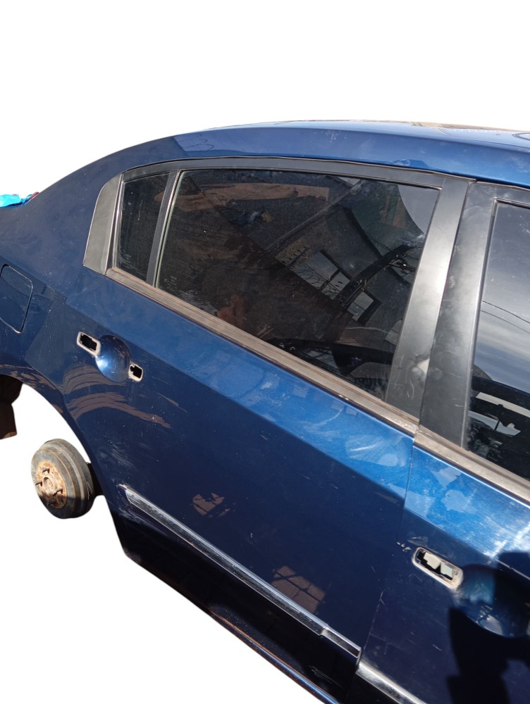 Porta Traseira Direita Sentra 2010 Traseira Direita Azul 5