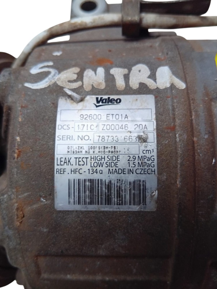 Compressor Ar Condicionado Nissan Sentra 2.0 2008 2012 7