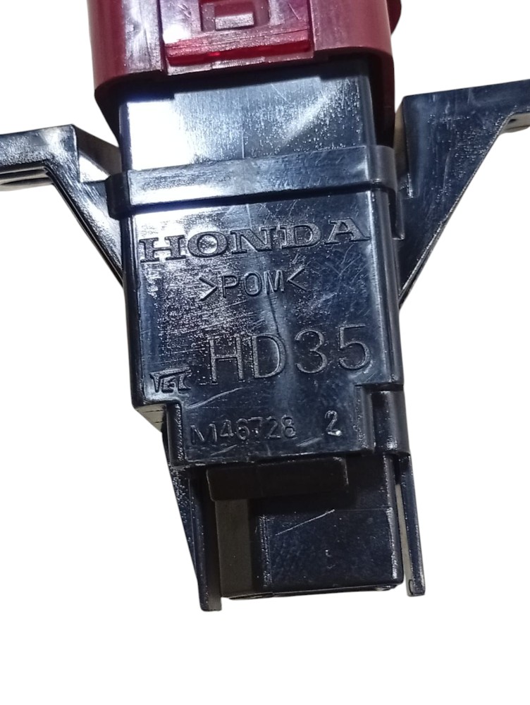 Botão Pisca Alerta Honda Civic 2012 2016 Vermelho 3