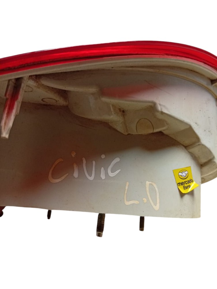 Lanterna Traseira Direita Honda Civic 2008 2010 Avaria Direito/passageiro Vermelho 4