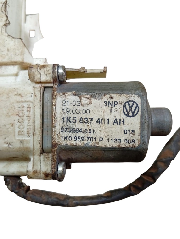 Motor Máquina Vidro Dianteiro Esquerdo Volkswagen Jetta 2008 3