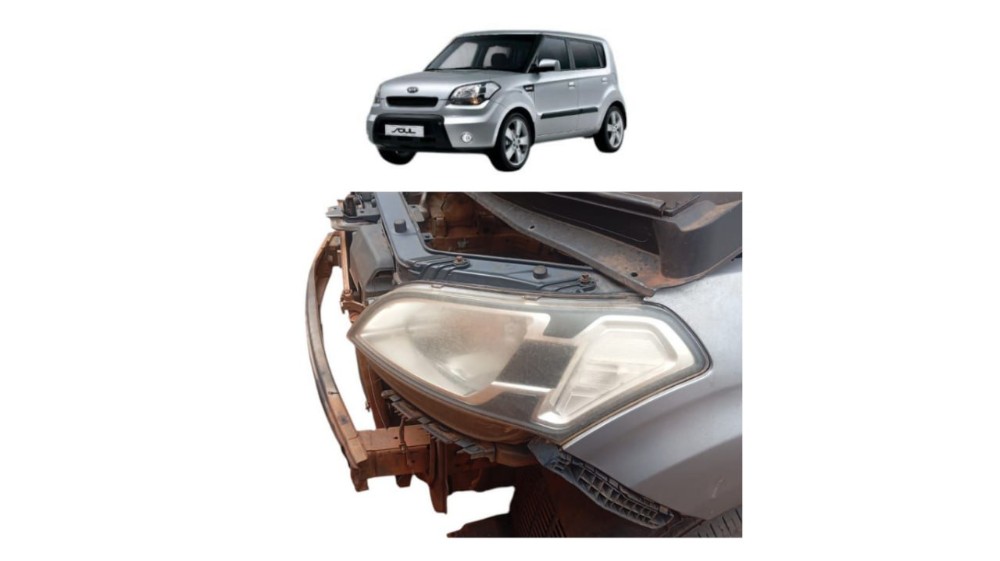 Farol Esquerdo Kia Soul 2012