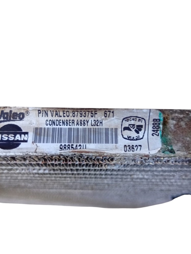 Condensador Ar Condicionado Nissan Sentra 2.0 2007 2012 5