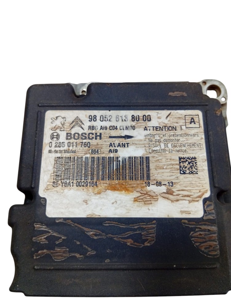 Módulo Airbag Peugeot 208 2014 2015 4