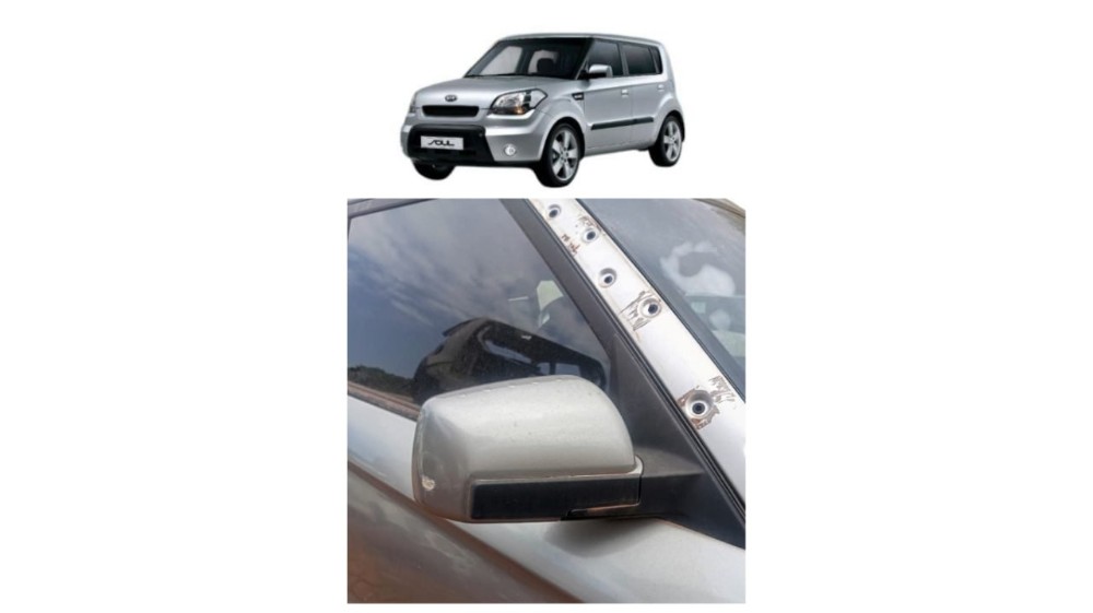 Retrovisor Direito Kia Soul 2012 Detalhe