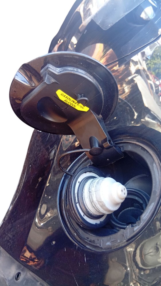 Portinhola Tanque Combustível New Fiesta Pwsft 1.6 2015 Preta 2015