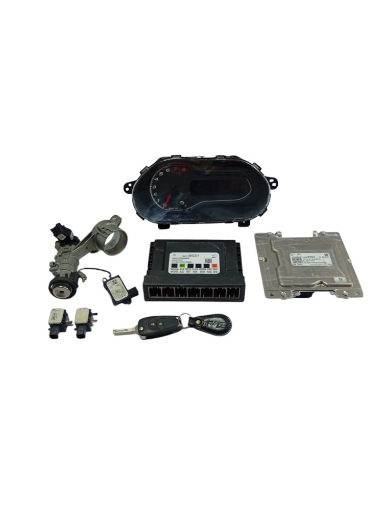 Kit Code Módulo Injeção Chevrolet Onix Prisma 1.0 2017