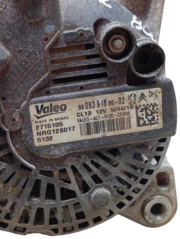 Alternador Citroen C4 Cactus 1.6 2018 2020 6