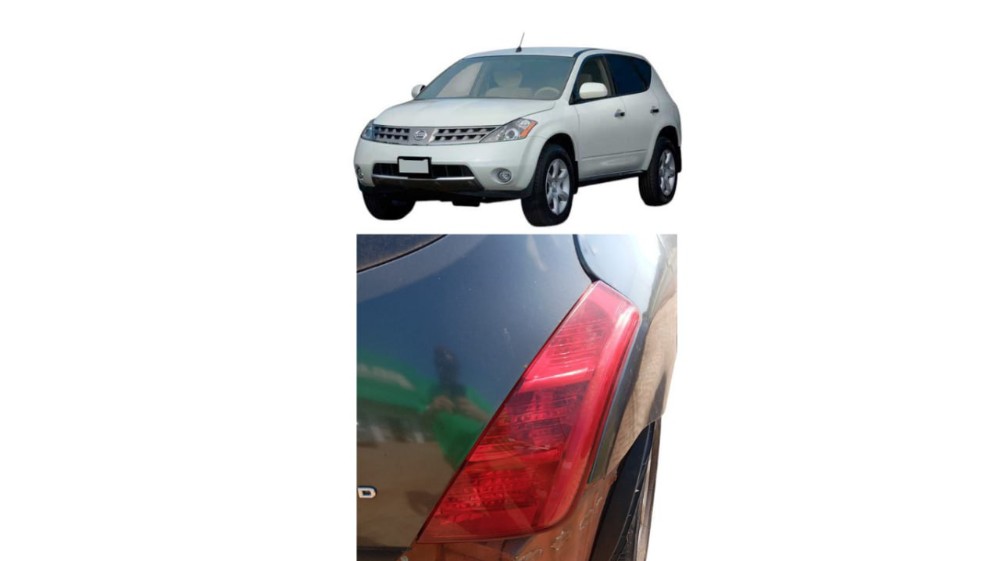 Lanterna Traseira Direita Nissan Murano 3.5 2010 Direito/passageiro Vermelha