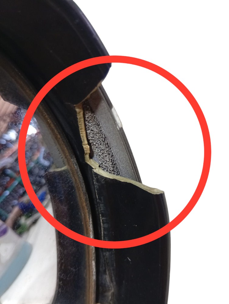 Retrovisor Direito Nissan Murano 2010 Avaria 4
