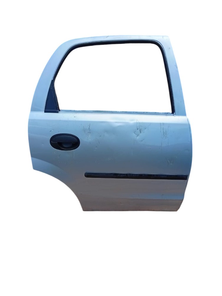 Porta Traseira Direita Chevrolet Corsa 2004 2006 Detalhe Traseira Direita Prata