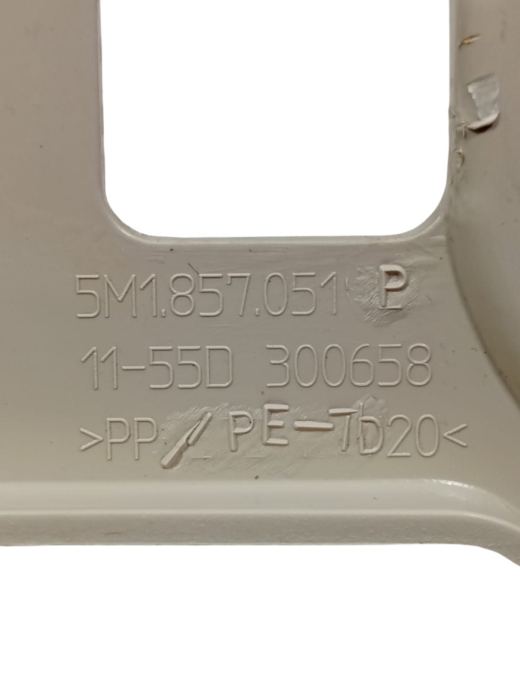 Moldura Inferior Painel Volkswagen Tiguan 2011 2013 5