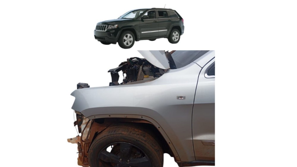 Paralama Esquerdo Jeep Grand Cherokee 3.6 2013 Dianteiro