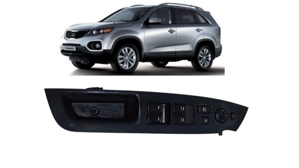 Botão Comando Vidro Diant Esquerdo Kia Sorento 2011 Avaria