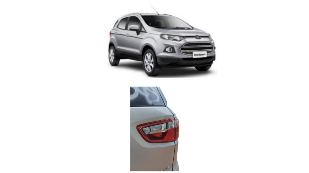Lanterna Tampa Traseira Direita Maçaneta Ecosport 2021 Direito/passageiro Vermelha 6