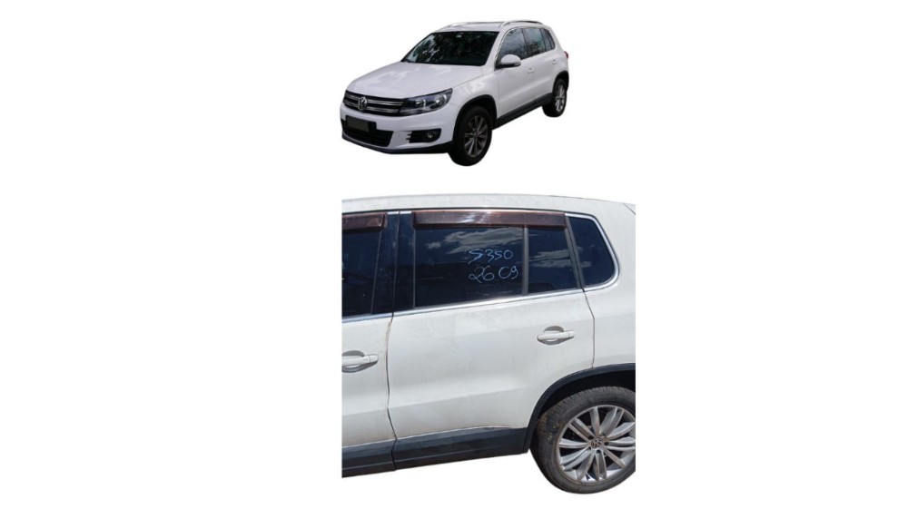 Porta Traseira Esquerda Volkswagen Tiguan 2011 Traseira Esquerda Branco