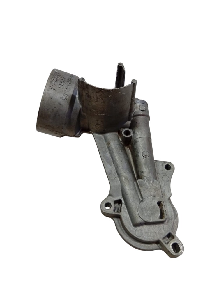 Suporte Filtro Óleo Citroen C3 C4 Peugeot 206 207 1.6 2008 Prata 3