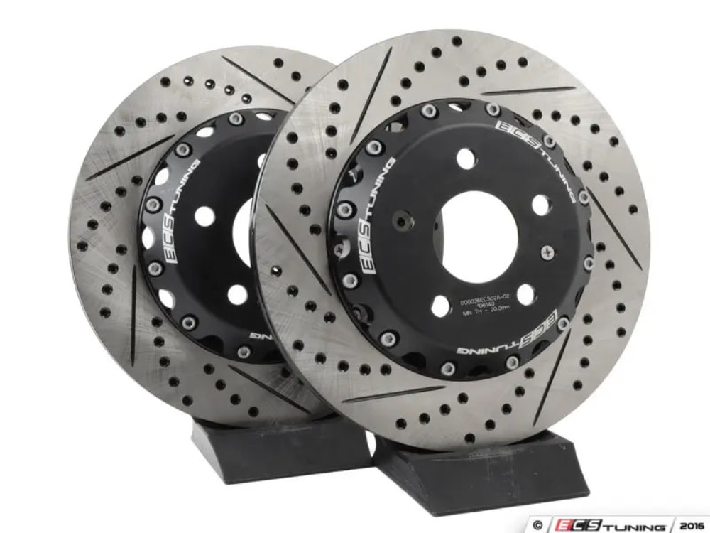Par Disco Freio Ecs Tuning Audi A3 Volkswagen Golf