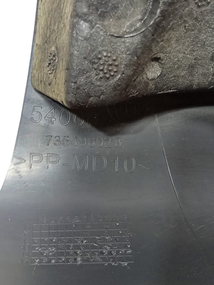 Moldura Inf Coluna Direção Fiat Palio Siena 2010 2014 Detalh 6