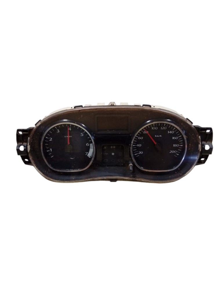 Painel Instrumentos Renault Logan Sandero 2008 2010 Detalhe Preto
