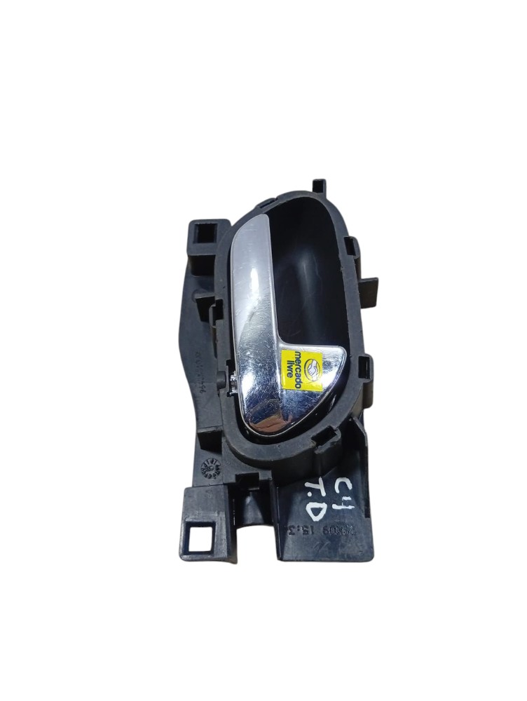 Maçaneta Interna Direita Citroen C4 2008 2010 Detalhes Cromado Dianteira/traseira 2