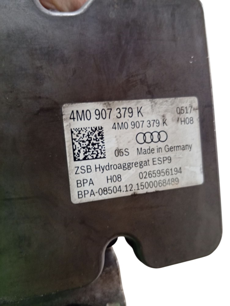 Módulo Abs Q7 Tfsi 3.0 V6 24v 333cv 2016 4m0907379k Seminovo 3