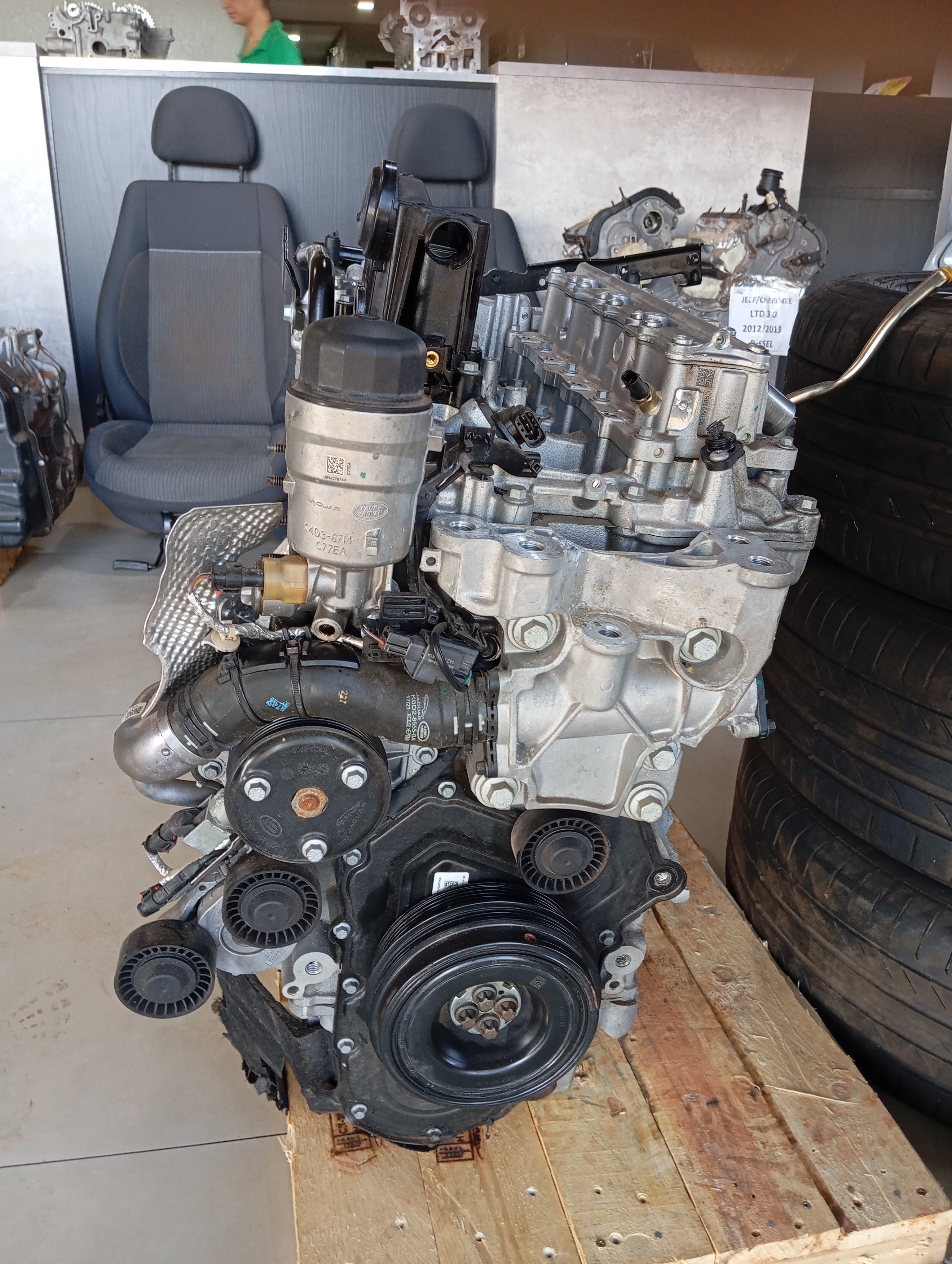 Motor Range Rover Evoque P250ff 2.0 250cv Flex 2021 2