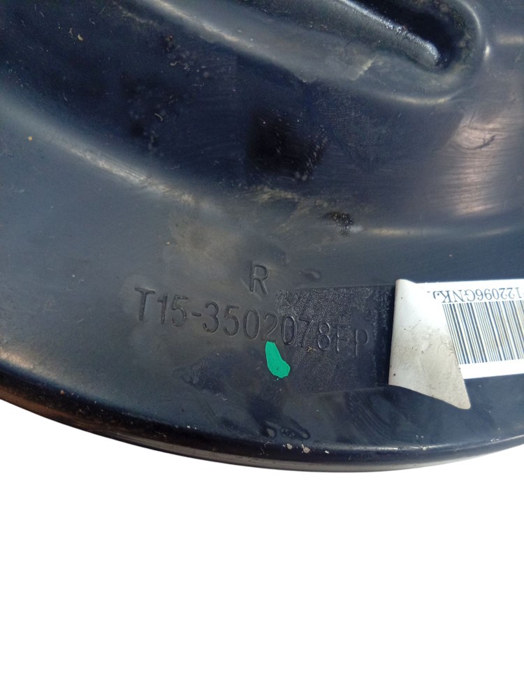 Defletor roda traseira direita Tiggo 5xt 2021 t153502078ep 3