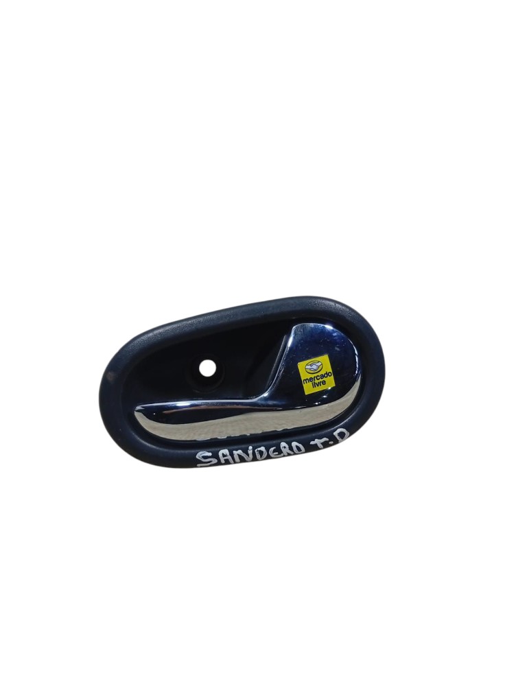 Maçaneta Interna Traseira Direita Renault Sandero 2010 Cromado Dianteira/traseira