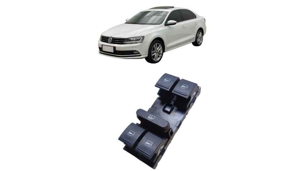 Botão Comando Vidro Dianteiro Esquerdo Volkswagen Jetta 2017