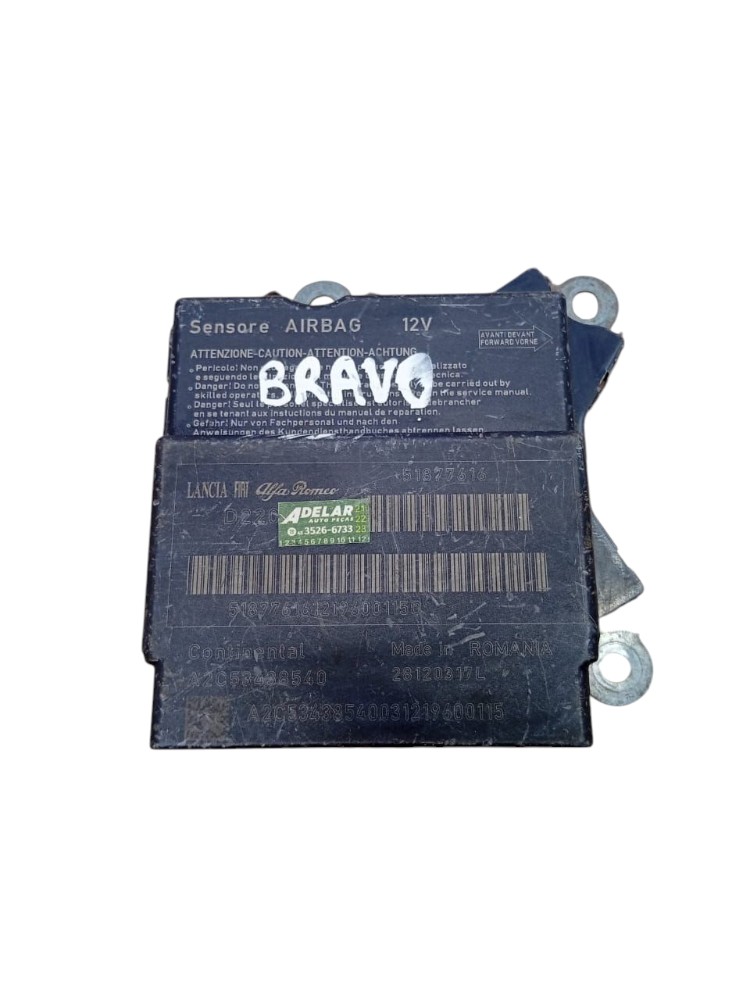Módulo Airbag Fiat Bravo 2012 2016