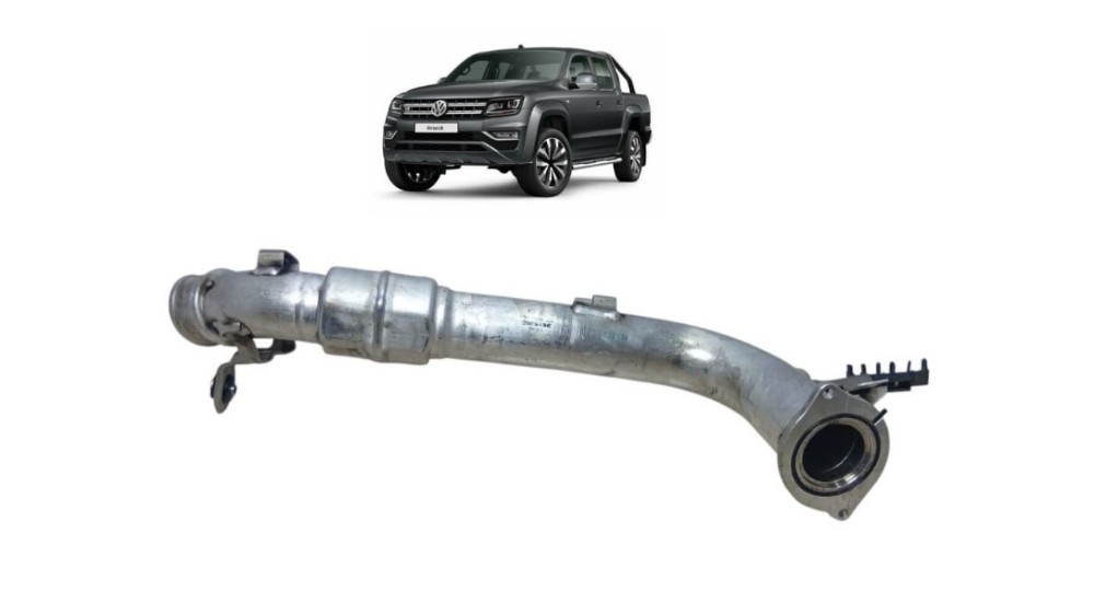 Tubo Saída Ar Turbina Volkswagen Amarok 3.0 V6 2024 – Prata