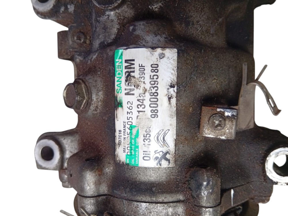 Compressor Ar Condicionado Peugeot 308 2.0 2012 2016 6