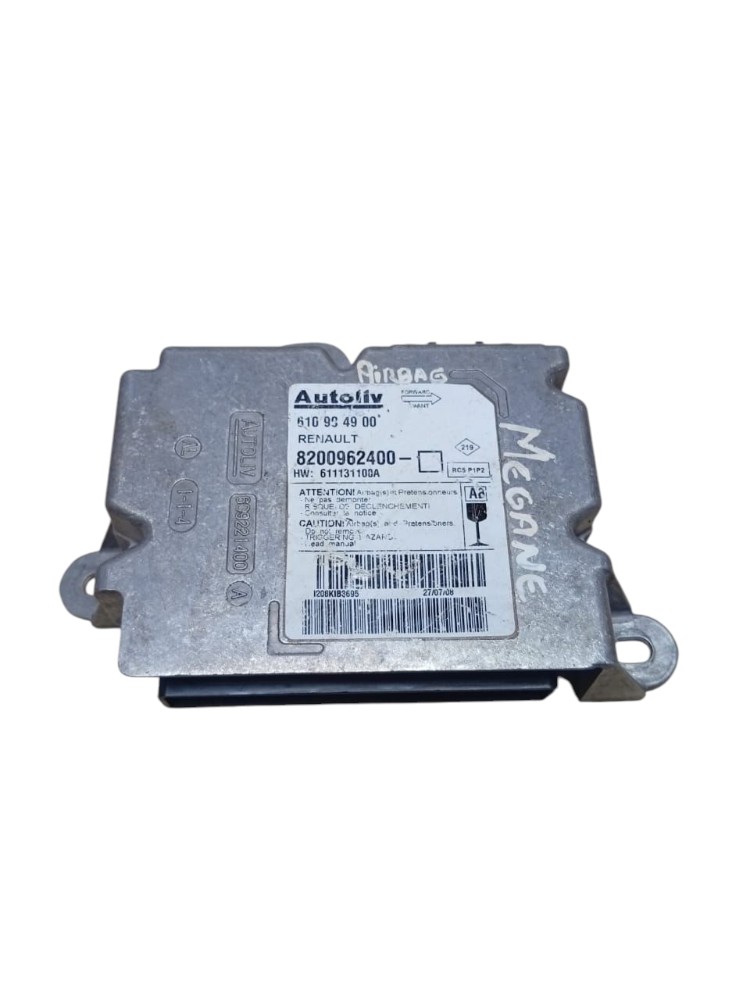 Módulo Airbag Renault Megane 2008 2010