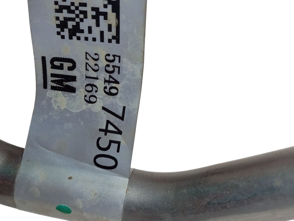 Cano Lubrificação Turbina Onix Ltz 2024 55497450 Prata 5
