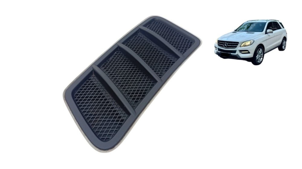Grade Ventilação Direita Capô Mercedes Ml350 2015 Avaria Preto