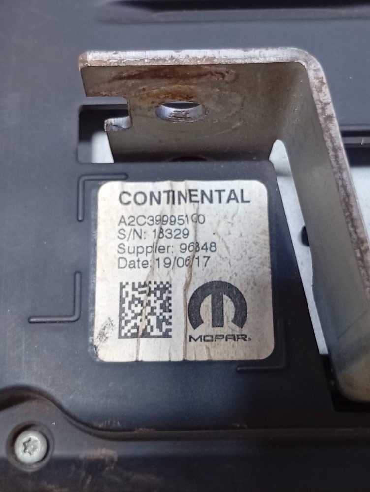Tela Multimídia Fiat Argo Cronos Avaria 6