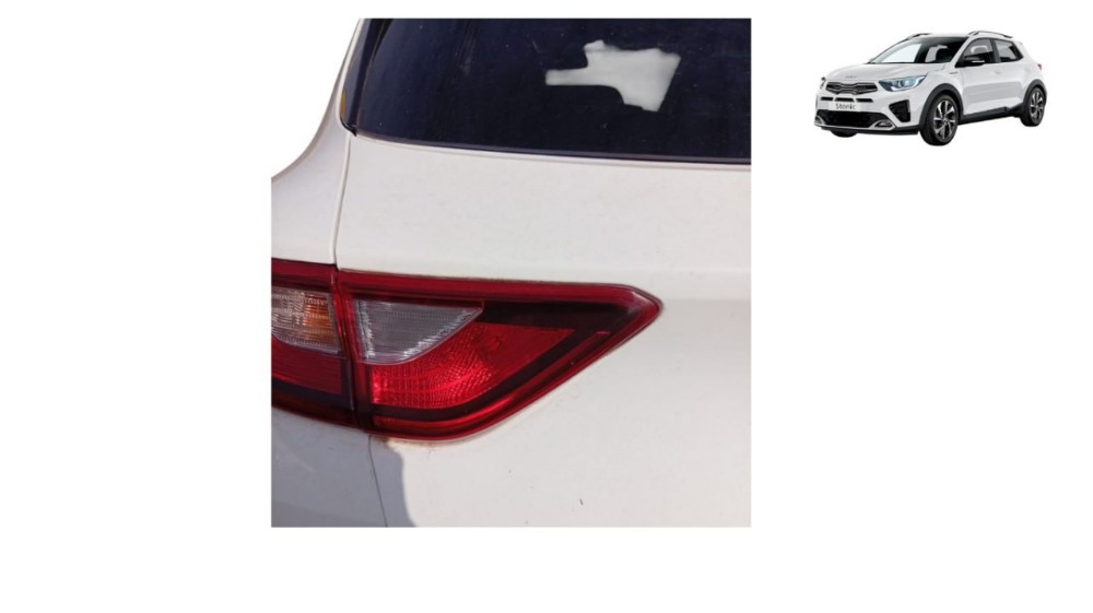 Lanterna Esquerda Tampa Traseira Stonic 2022 Esquerdo/motorista Vermelho 6