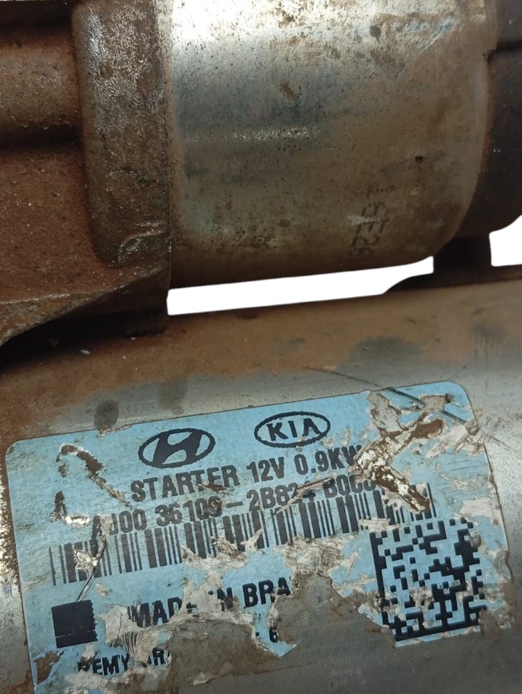 Motor Partida Arranque Hb20 Creta 1.6 2019 2023 361002b824 3