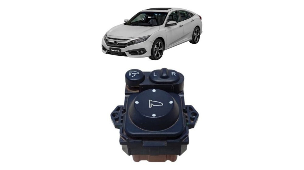 Botão Comando Retrovisor Honda Civic 1.5 2017 Touring