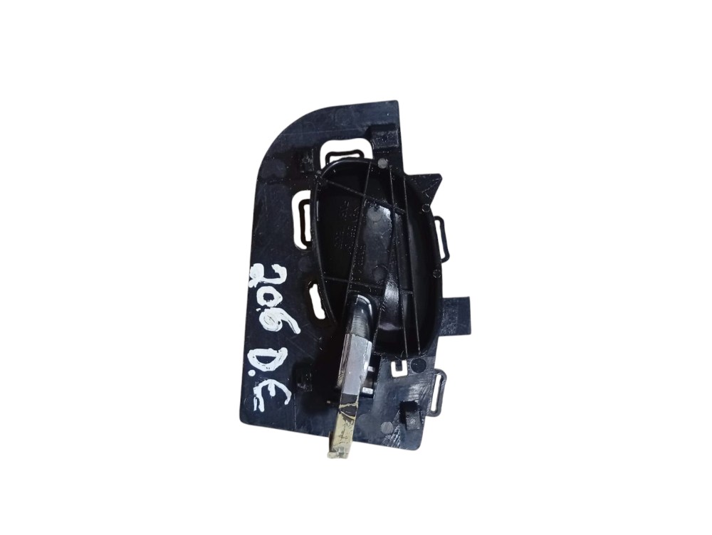 Maçaneta Interna Traseira Esquerda Peugeot 206 207 2008 Cinza Dianteira/traseira 4