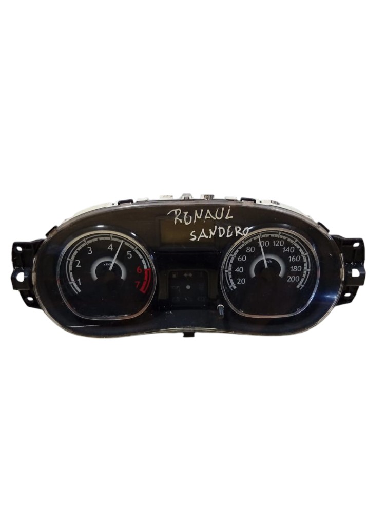Painel Instrumentos Renault Sandero Logan 2008 2012 Preto