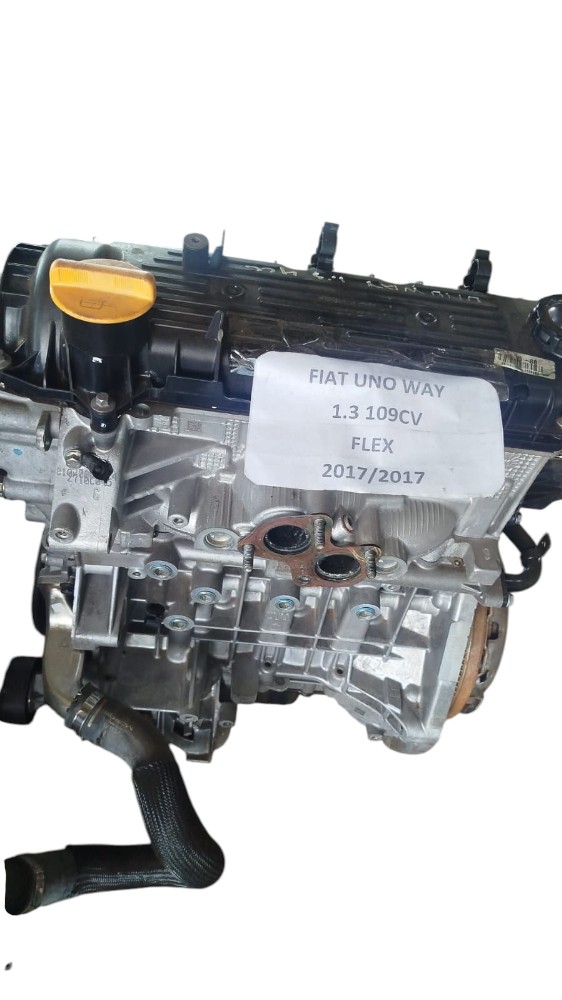 Motor Parcial Fiat Uno Way 1.3 2017 4cc Flex