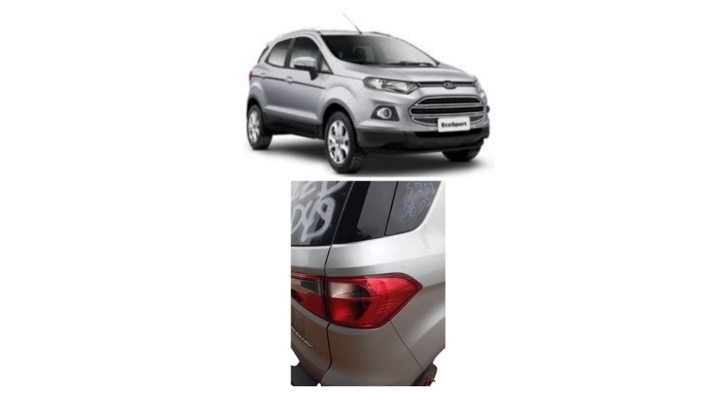 Lanterna Traseira Direita Ecosport 2021 Direito/passageiro Vermelha 5