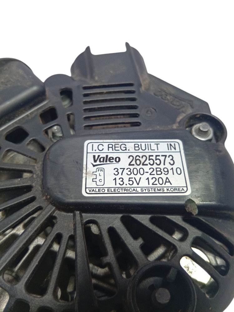 Alternador 13.5v 120a Creta 1.6 2021 373002b910 3