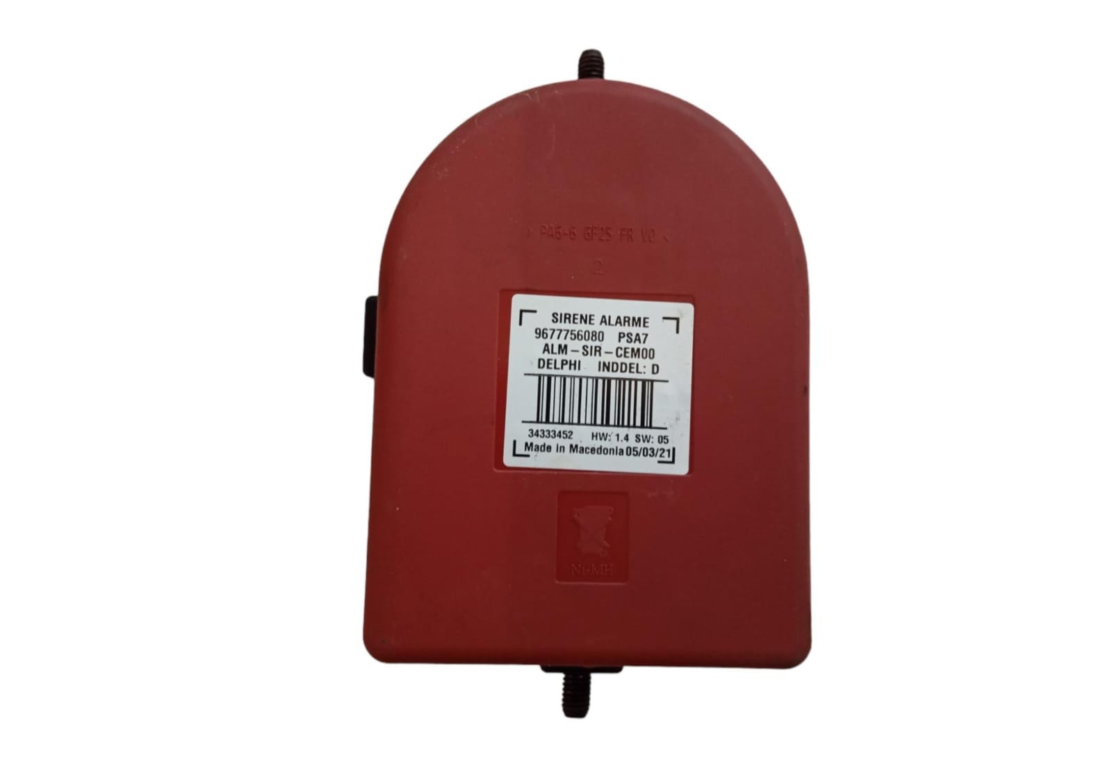 Sirene Alarme Peugeot 3008 2022 2